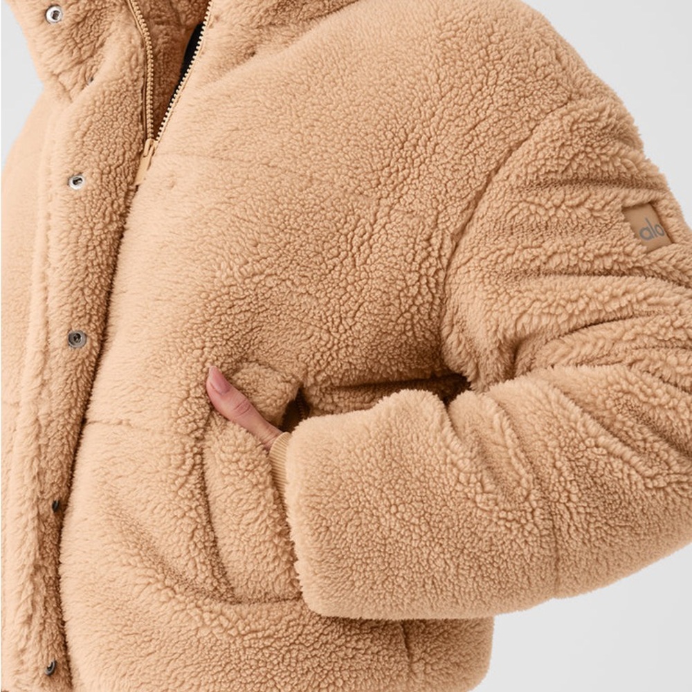Sherpa Snow Angel Puffer